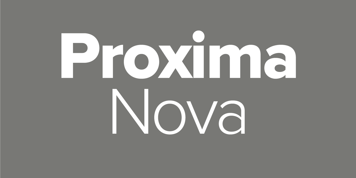 Download Proxima Nova font (typeface)