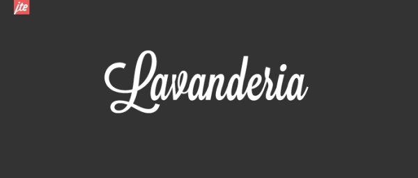 Шрифт Lavanderia