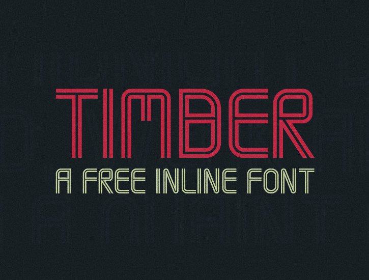 Шрифт Timber Font