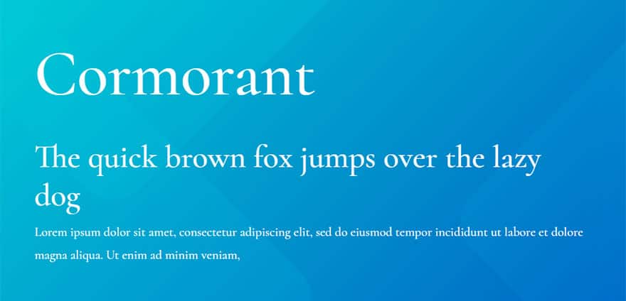 Download Cormorant Install v3.0 font (typeface)