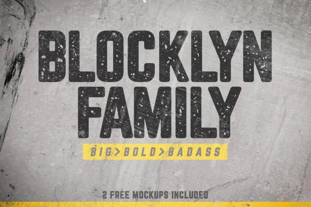 Blocklyn Family + Mockups