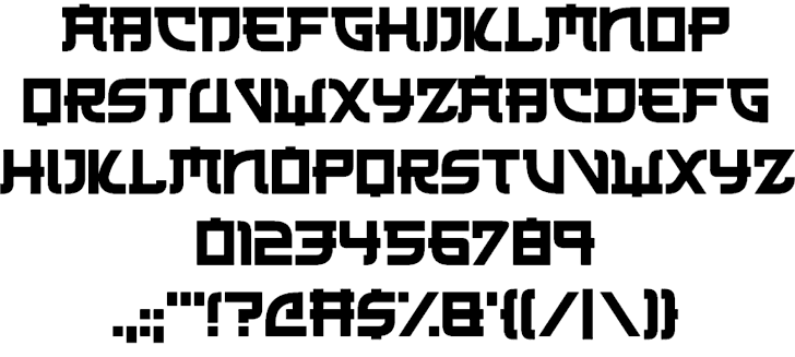 Download Japanese 3017 font (typeface)