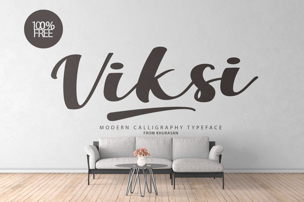 Download Viksi Script font (typeface)
