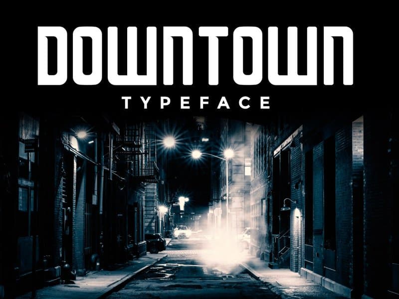 Free Download Downtown Fonts Collection