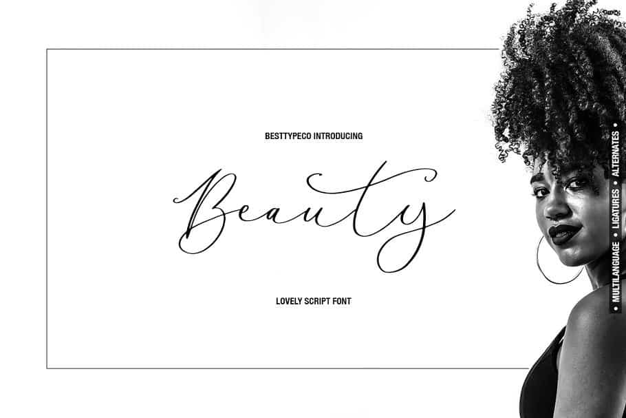 Download Beauty font (typeface)