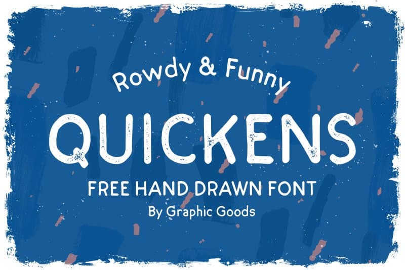 Download Quickens font (typeface)