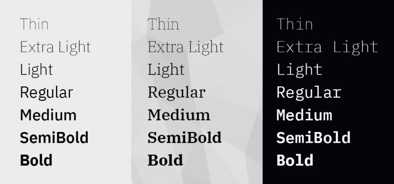Download IBM Plex font (typeface)