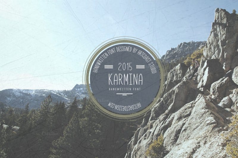 Download Karmina Bold font (typeface)