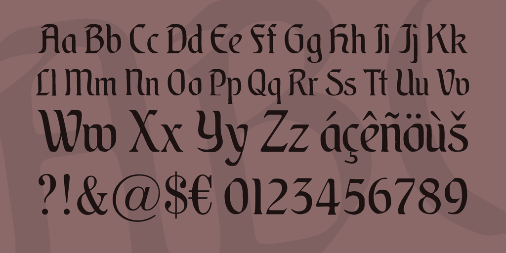 Download Augsburger font (typeface)