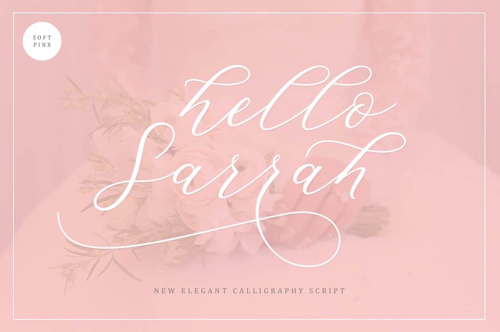 Download Hello Sarrah font (typeface)