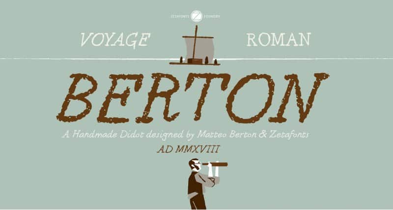 Download Berton font (typeface)