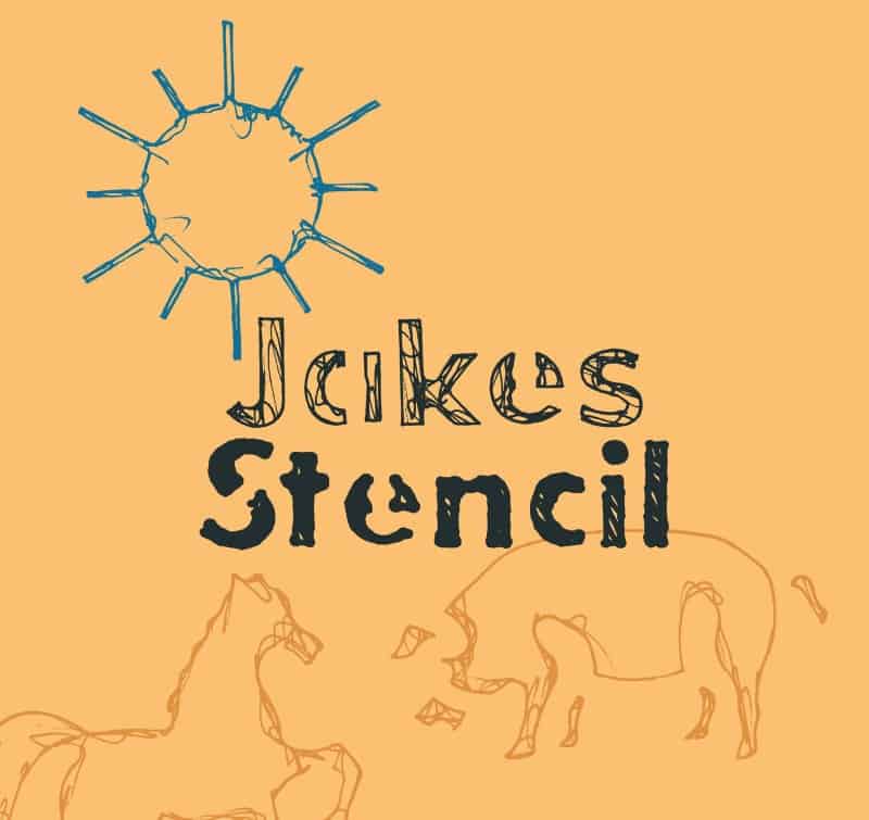 Download Jakes Stencil font (typeface)