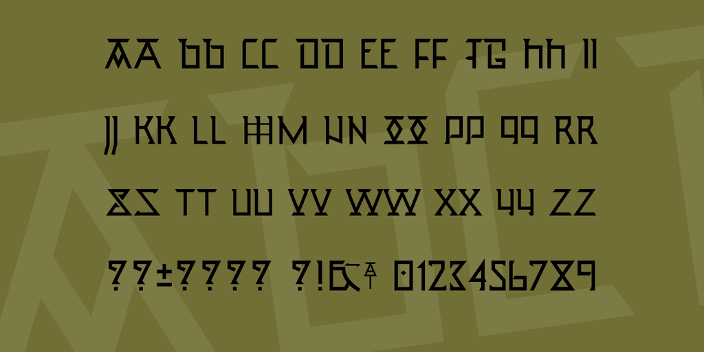 Download Runic Sans font (typeface)