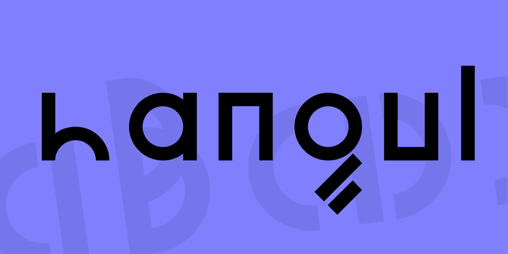 Download Hangul font (typeface)