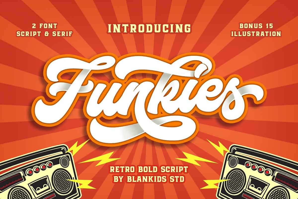 best funk music fonts free on word