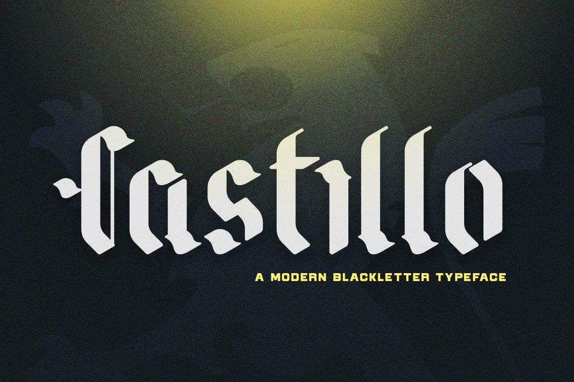 Download Castillo Blackletter font (typeface)