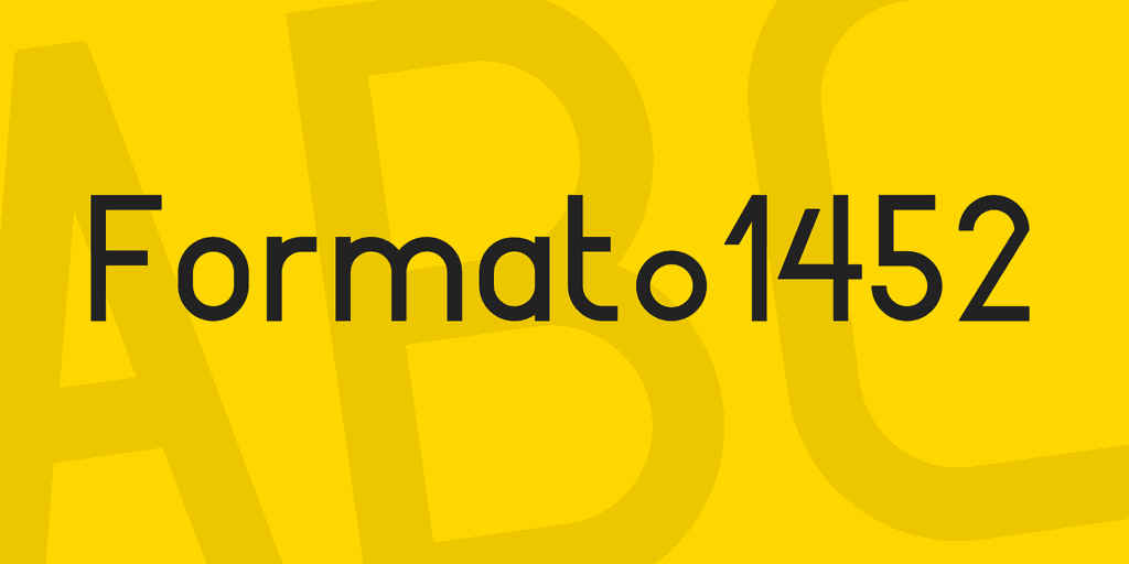 Download Format 1452 font (typeface)