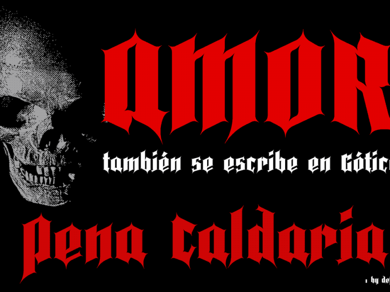 Download Pena Caldaria font (typeface)
