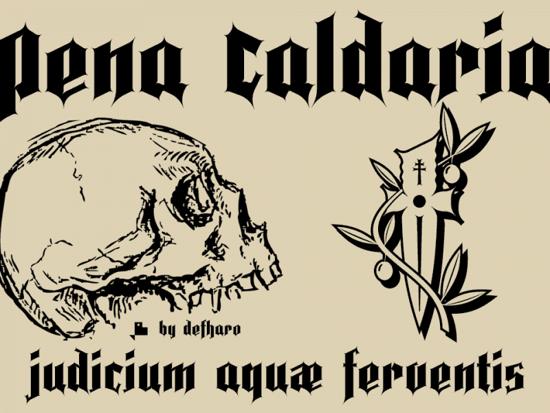 Download Pena Caldaria font (typeface)