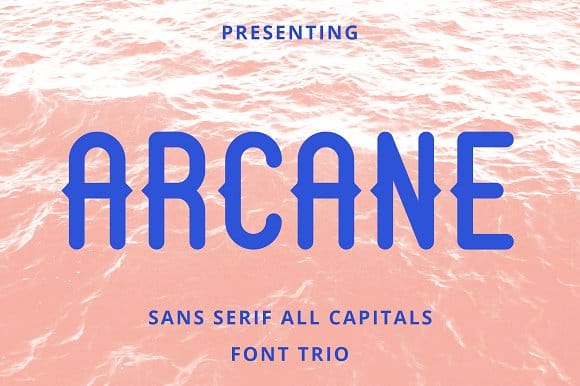 Download Arcane font (typeface)