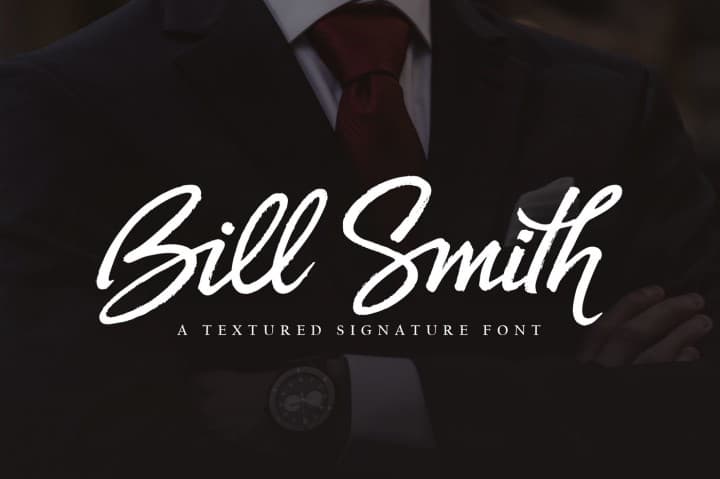 Download Bill Smith font (typeface)