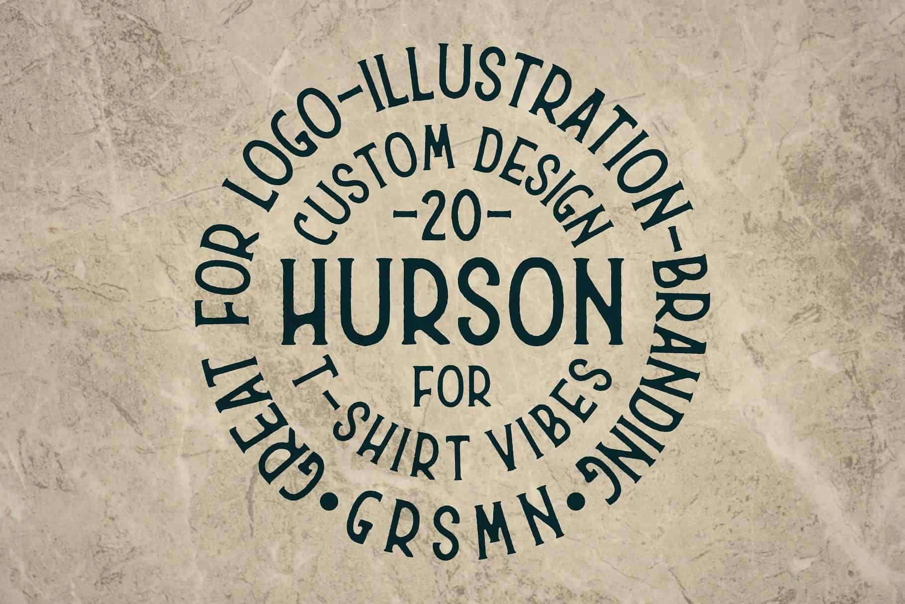 Download Hurson font (typeface)