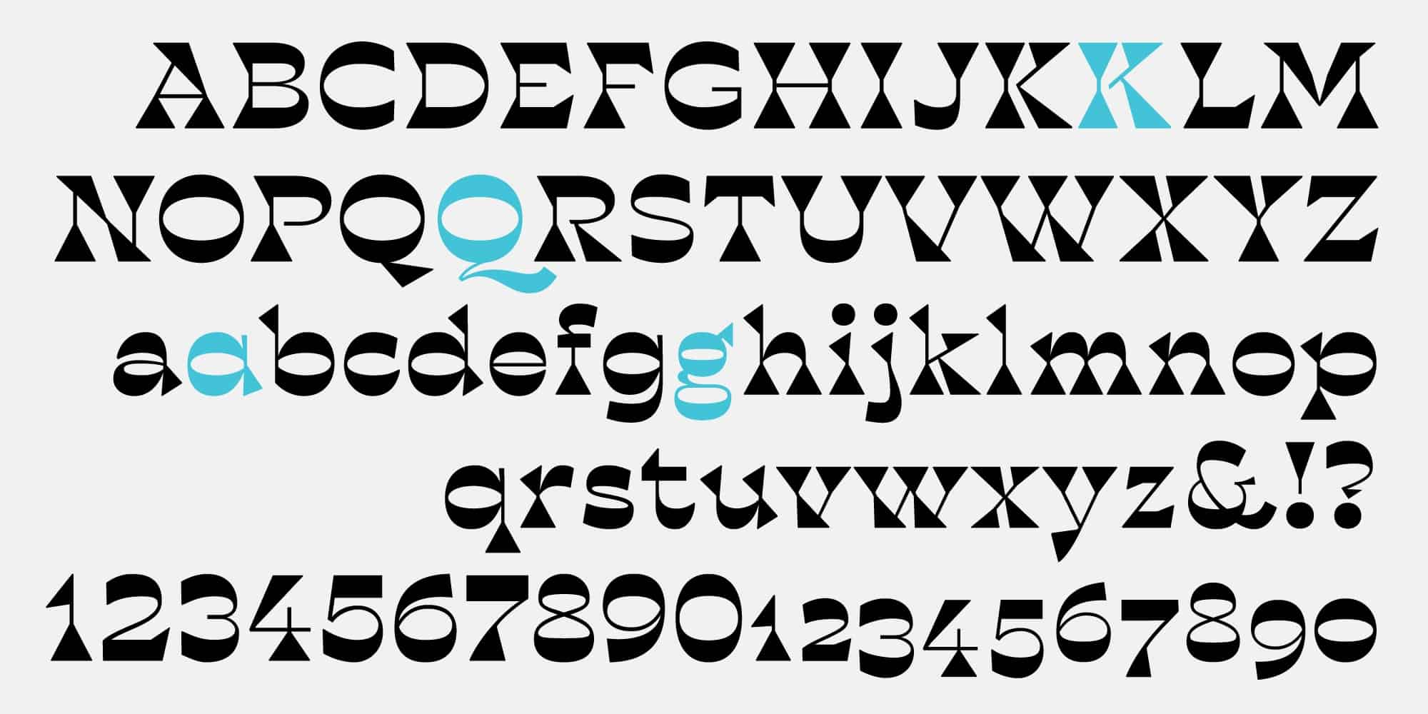 Download Blackest font (typeface)