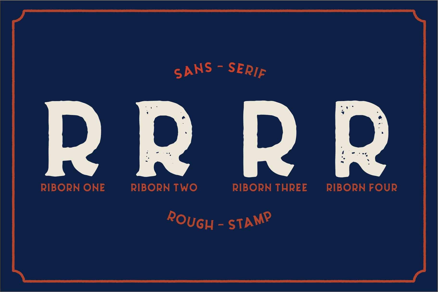 Download Riborn font (typeface)