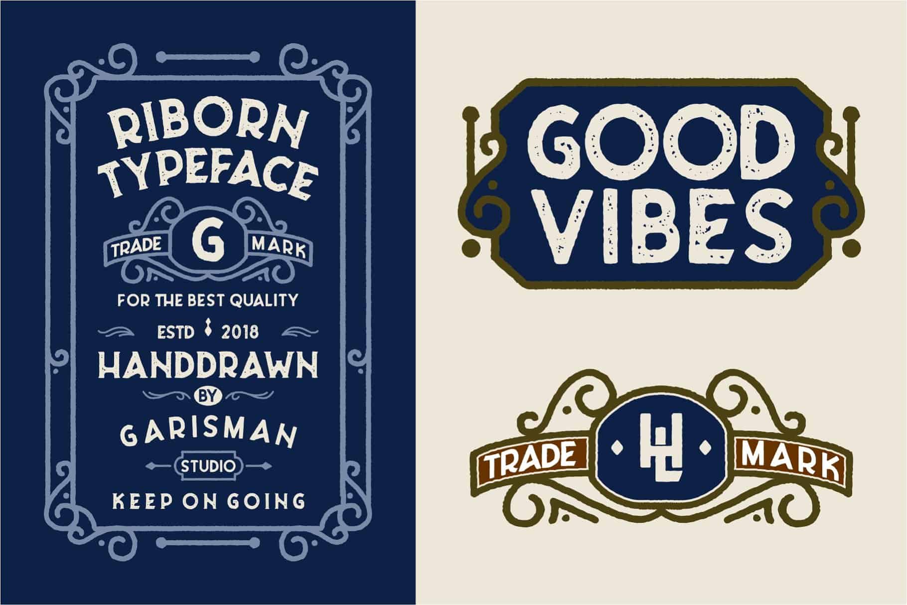 Download Riborn font (typeface)