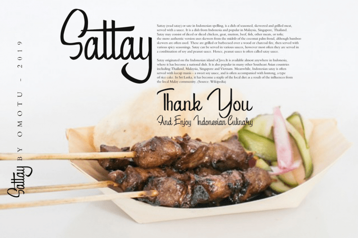 Download Sattay font (typeface)