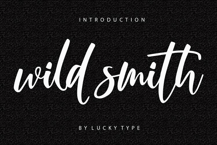 Download Wild Smith font (typeface)