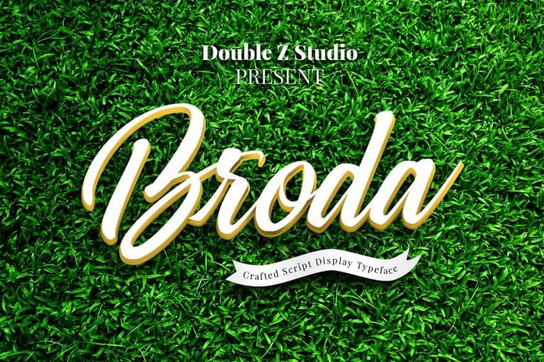 Download Broda font (typeface)