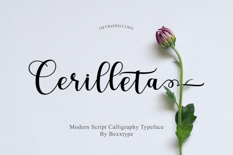 Download Cerilleta font (typeface)