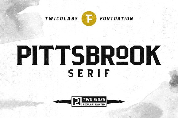 Download Pittsbrook font (typeface)