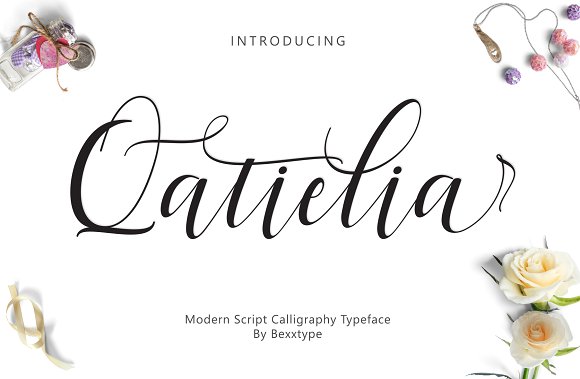 Download Qatielia font (typeface)