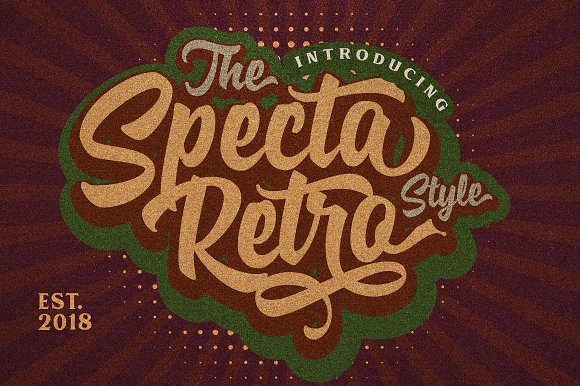 Download Specta Retro font (typeface)