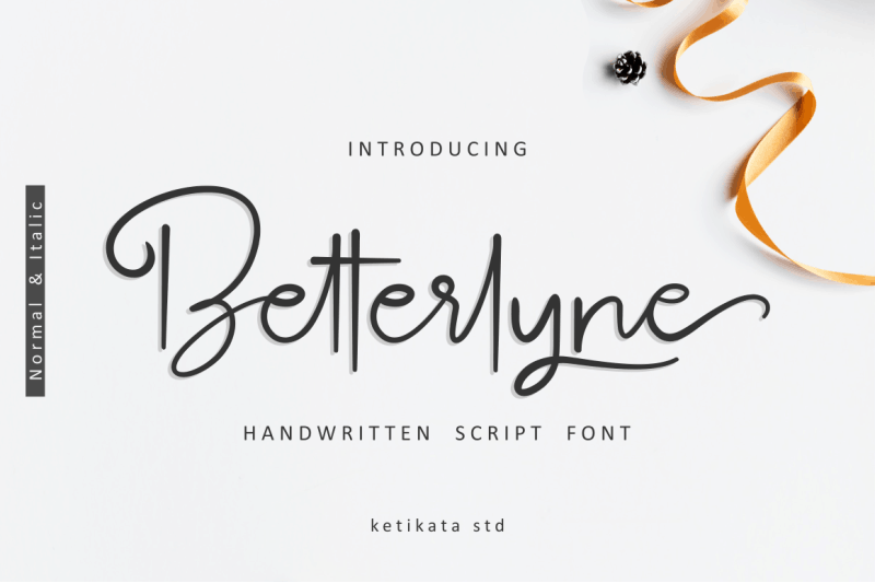 Download Betterlyne font (typeface)