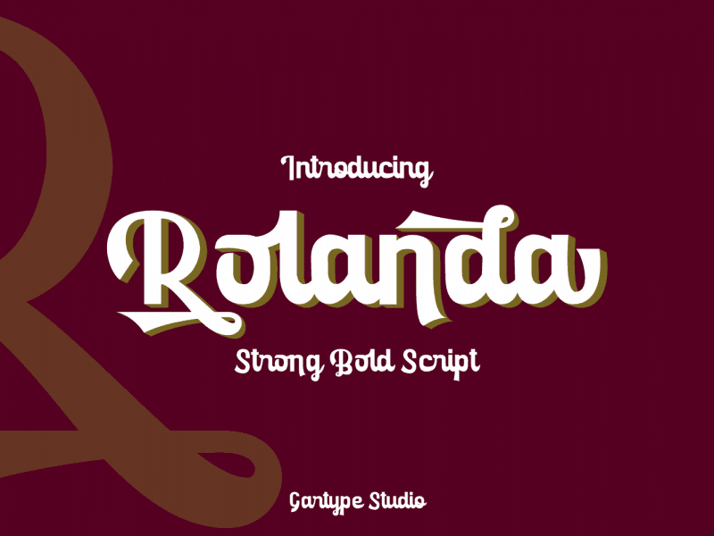 Download Rolanda font (typeface)