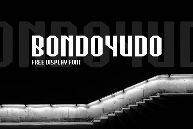 Download Bondoyudo font (typeface)