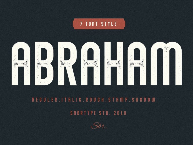 Download Abraham font (typeface)