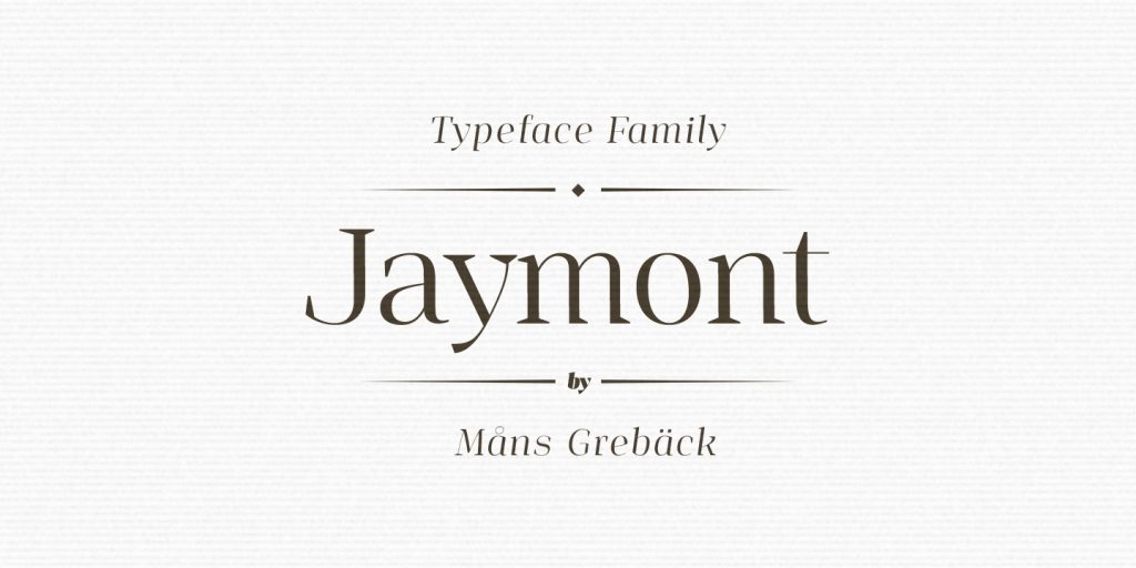 Jaymont font free download • AllBestFonts.com