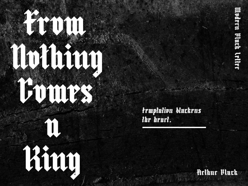 Download Arthur Black font (typeface)