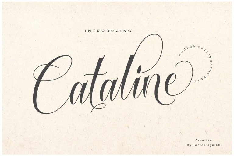 Download Cataline font (typeface)