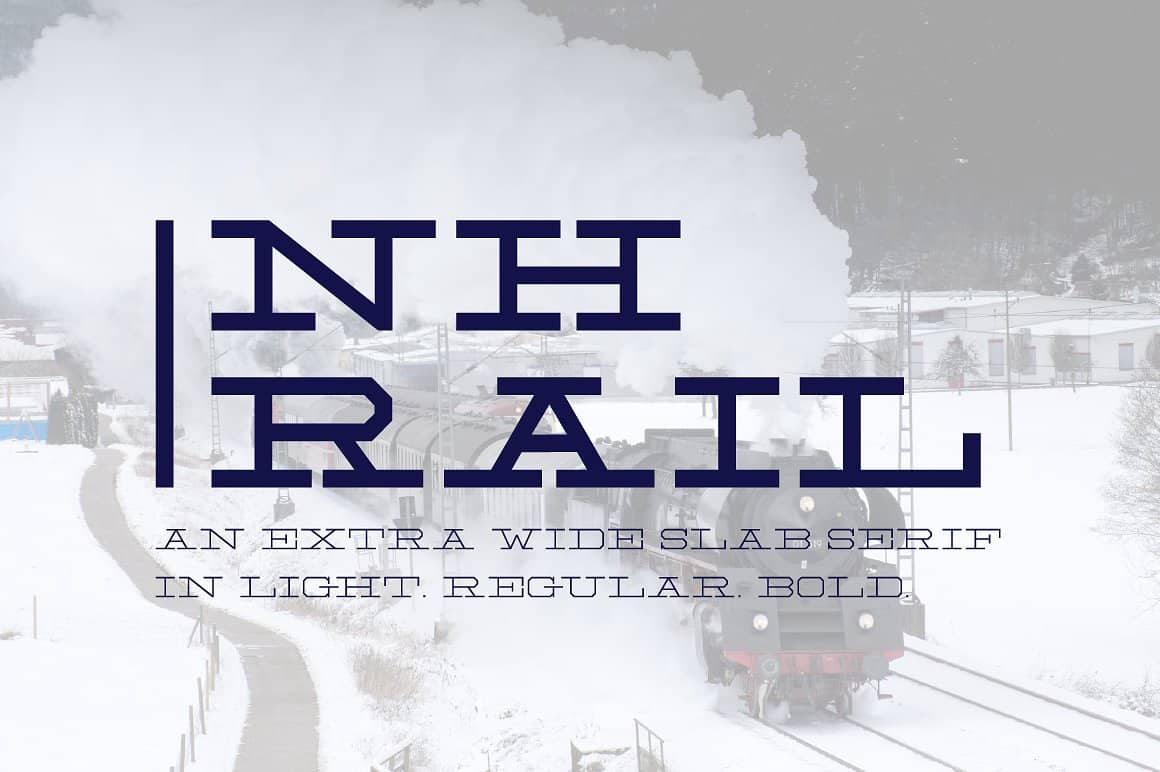 Download NH Rail font (typeface)
