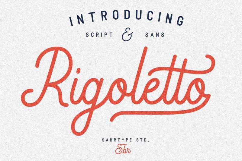 Download Rigoletto font (typeface)