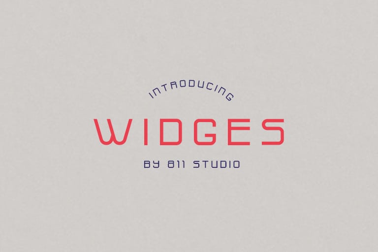 Download Widges font (typeface)