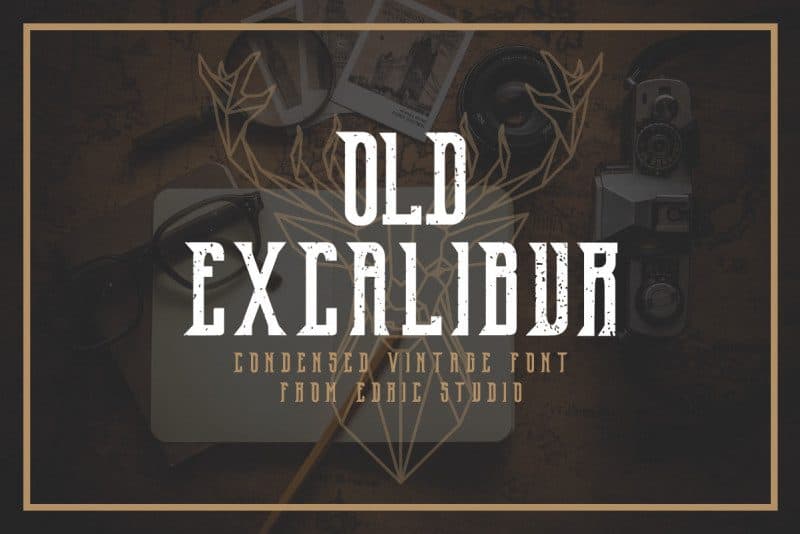 Download Old Excalibur font (typeface)