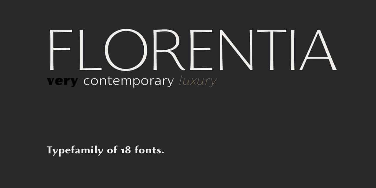 Download Florentia font (typeface)