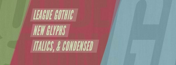 Download League Gothic font (typeface)