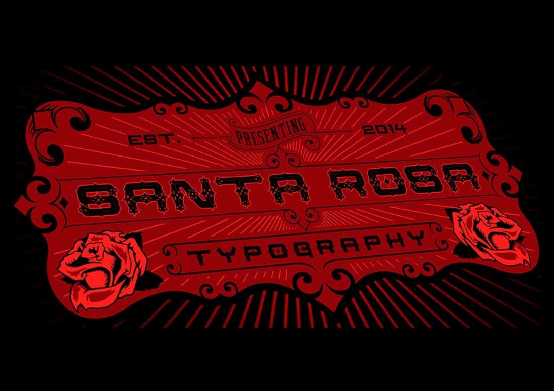 Download Santa Rosa font (typeface)